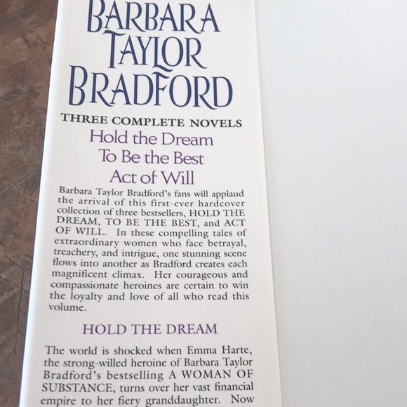 Barbara Taylor Bradford hardback novel - Picture 5 of 10